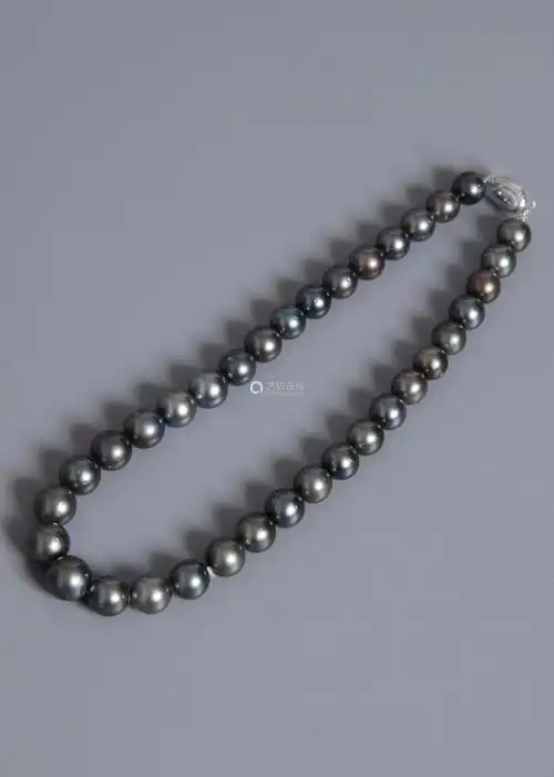 南洋黑珍珠项链