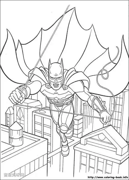 蝙蝠侠电影线稿图-2蝙蝠侠图片蝙蝠侠漫画蝙蝠侠电影线稿图-11超级