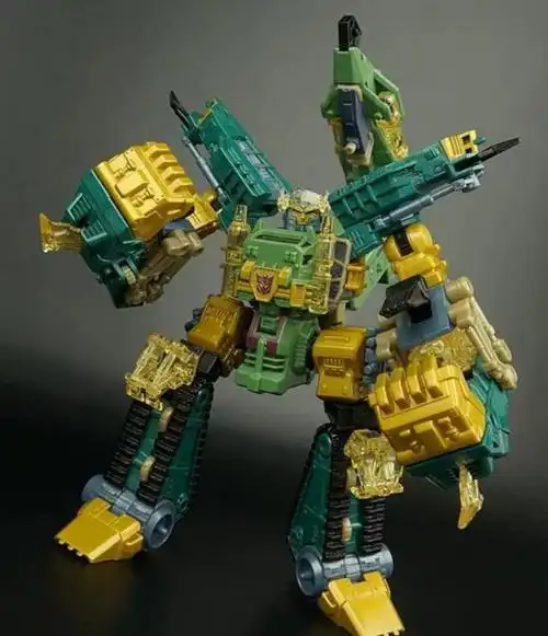 重新涂色后的霸天虎蝎王萨克重新上色之后的蝎王萨克