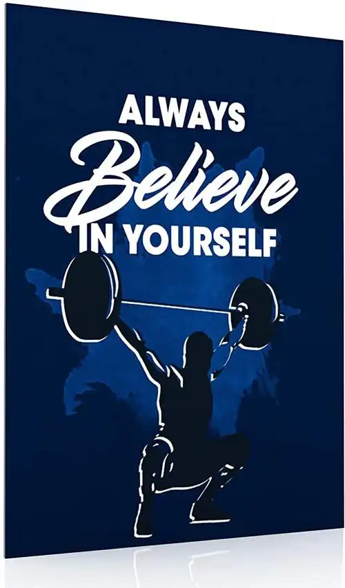 随时可以加框日常信念宿舍,卧室,教室,客厅,健身房,励志房间装饰(始终