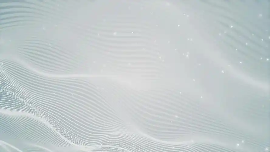 简约led线条科技背景白色简洁明亮线条波浪动态包装粒子背景白色背景