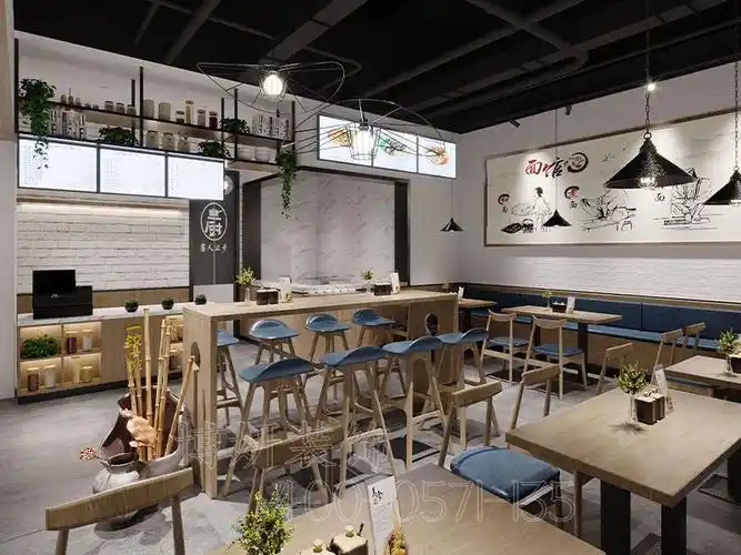 杭州小吃店装修设计打造精致有格调的小吃店看这里