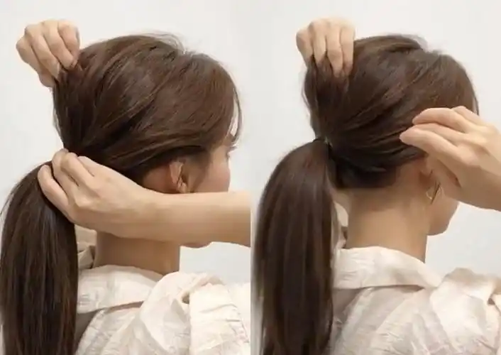 后脑勺&发根蓬松是重点,碎发显嫩,隐藏发际线空洞