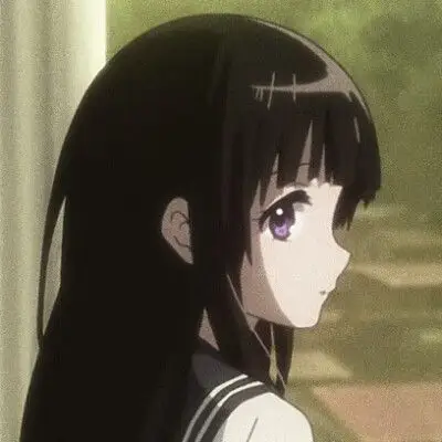 情侣头像,冰菓,千反田爱瑠