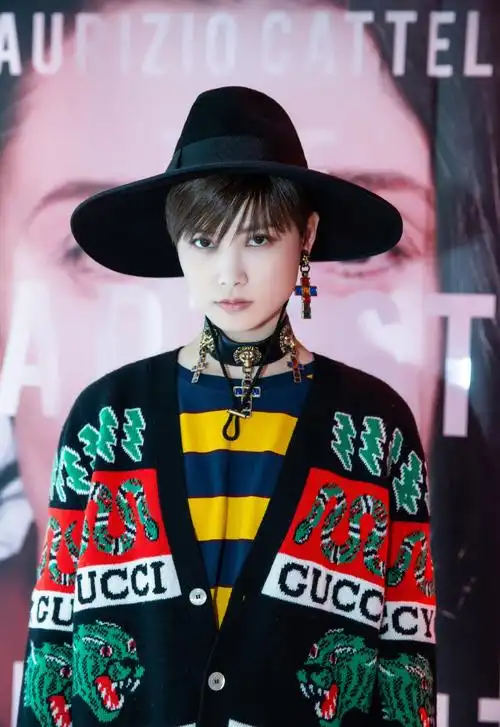 李宇春图片 李宇春国际品牌活动照图片