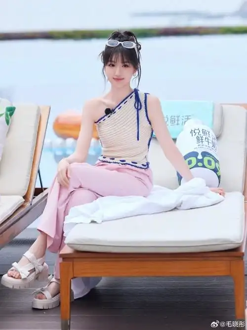 毛晓彤空气高马尾#不愧是咱们的青春美少女了呀,这一次毛晓彤空气高