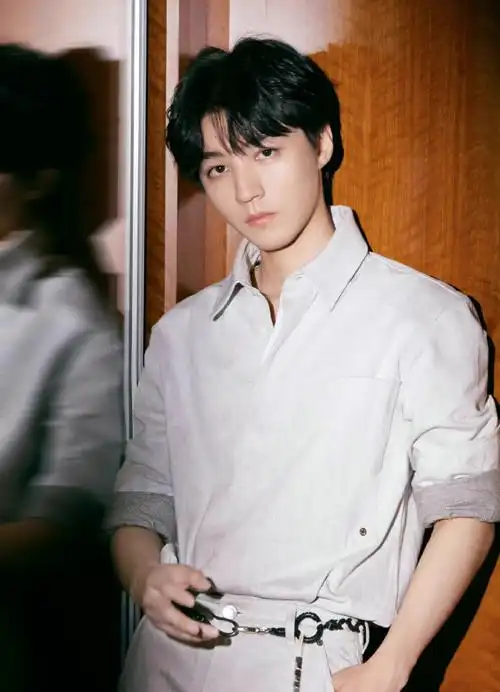 王俊凯衬衫光影大片