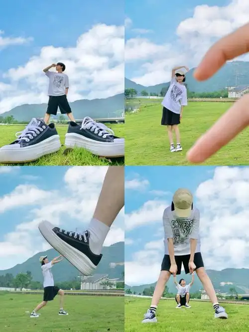 情侣创意拍照这样错位合拍真的太有趣啦03