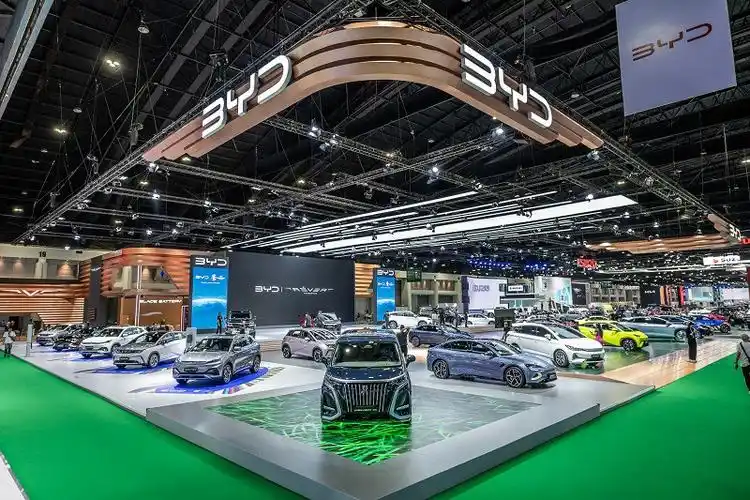 第45届曼谷国际车展盛大开幕比亚迪泰国展示全品牌力量