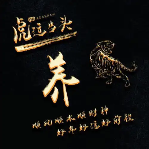 2022虎年姓氏头像