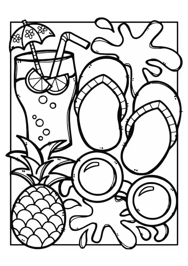 高清涂色卡.适合小班以上小朋友的涂色效果图第三集#儿童教育  - 抖音