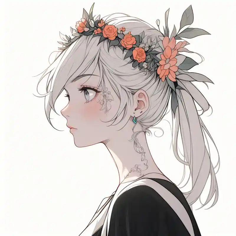 手绘女生漫画头像96可爱风94 分享一组手绘女生头像,漫画风格真的