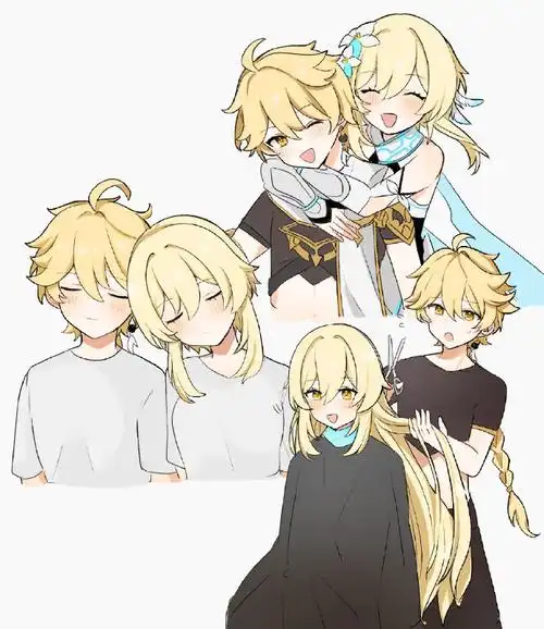 原神3.0版本##空##荧