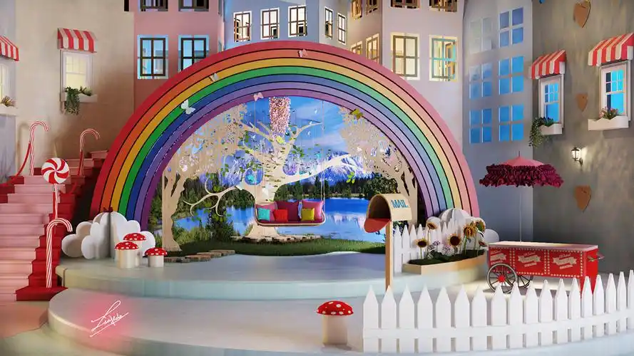 少儿节目演播厅场景设计