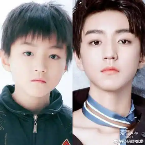 [tfboys][分享]181215 王俊凯帅照前后对比,从小帅到大的母胎美男