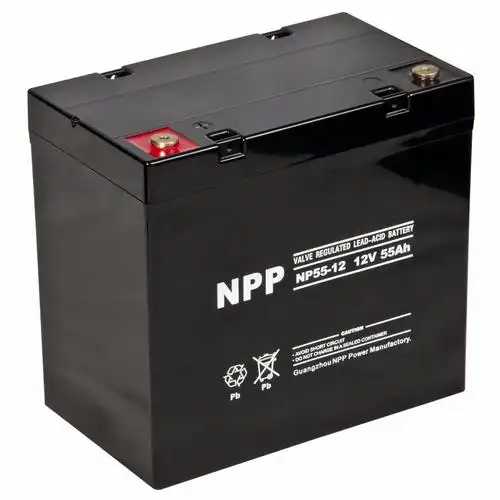 npp耐普蓄电池np12-55 耐普蓄电池12v55ah 耐普12v55ah 型号报价 铅酸