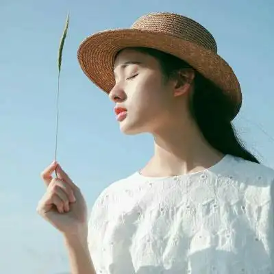 小清新森系女生头像