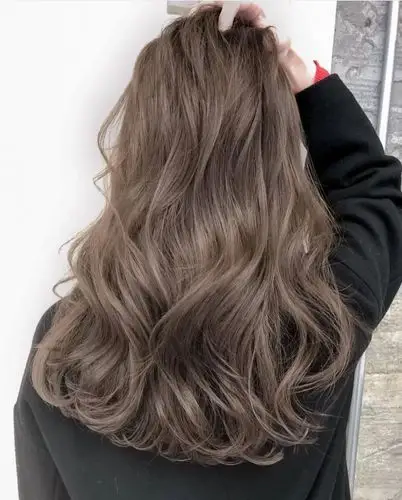 发型欣赏温柔水波纹卷