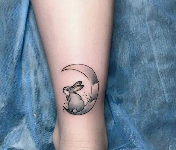 兔纹身套图_兔纹身图案大全图片 - 纹身秀