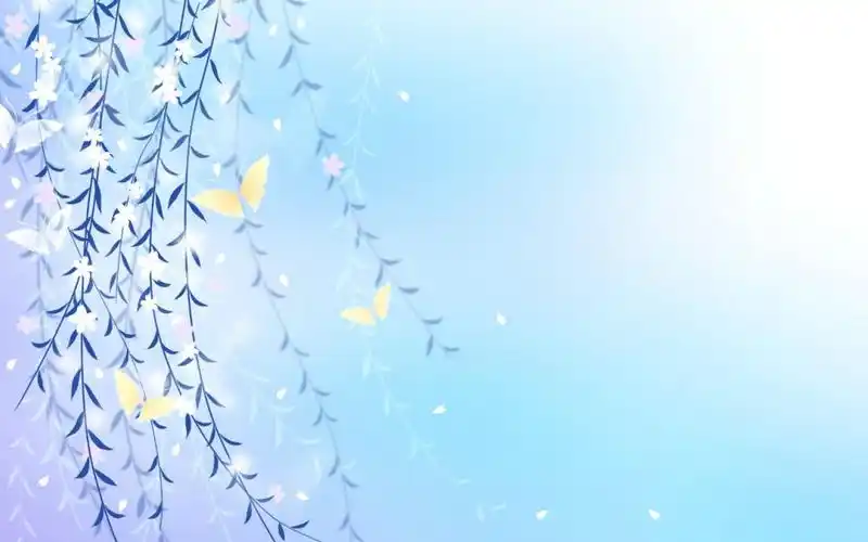 垂柳高清壁纸背景图片淡雅1280x800桌面壁纸