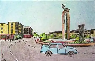 银川凤凰碑幼儿简笔画