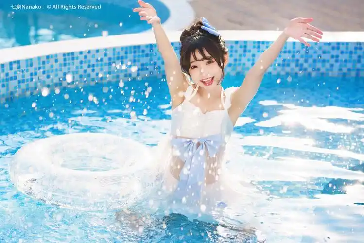 夏日泳衣写真_人像_poco摄影,玩转夏末,人像,少女