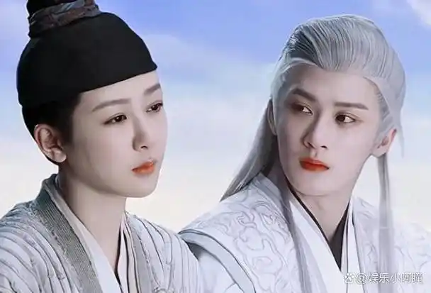 犹如《择天记》里的鹿晗和古力娜扎,两位年轻人既英俊俊美又相互搭配