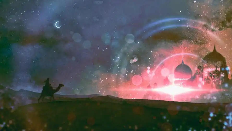 日本治愈系绝美梦幻手绘插画,艺术壁纸-回车桌面