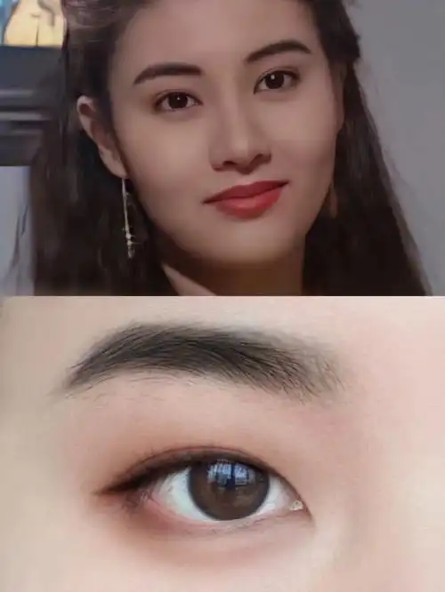 内双李嘉欣仿妆港风清冷妆惊艳大女主