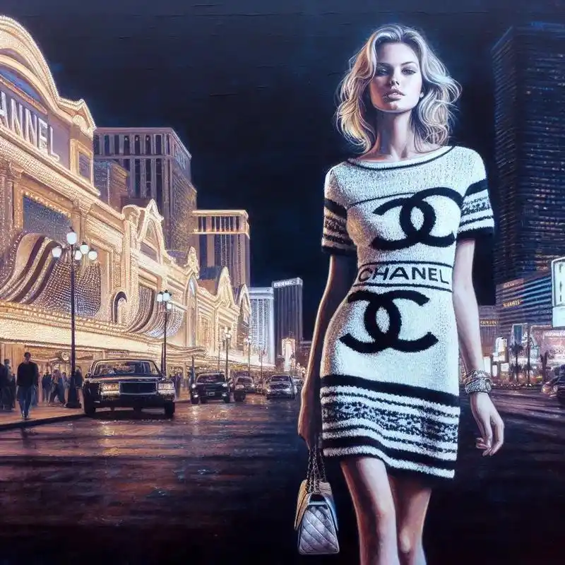 香奈儿在拉斯维加斯春秋时装秀.