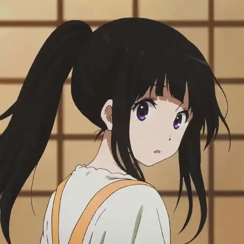 冰菓#|#动漫头像#"我很好奇"千反田爱瑠 〖自截修