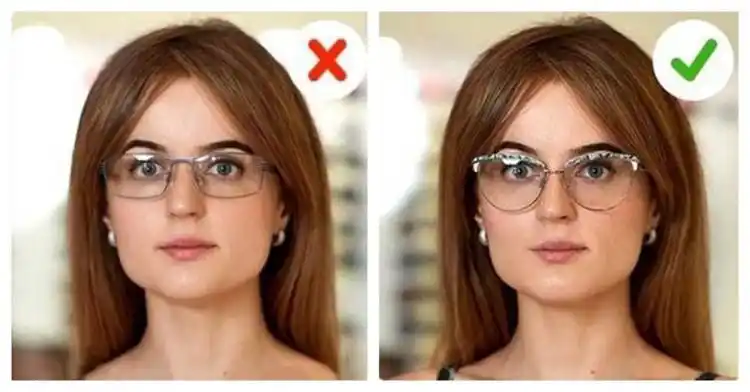 女人4种常见的脸型这样配眼镜才好看