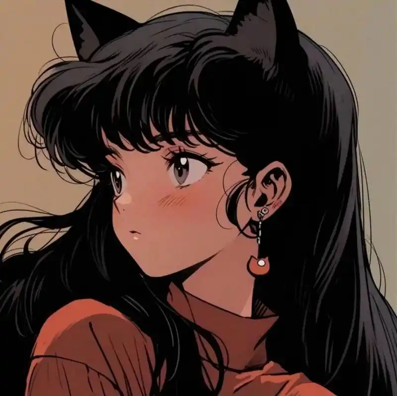 复古动漫头像分享|卡通少女闺蜜姐妹头像 #闺蜜头像# #头像# #头像