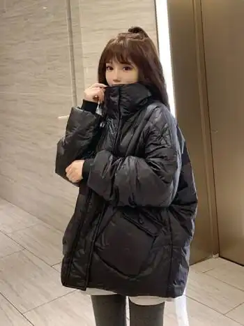 初中女生冬季外套羽绒服短款冬天穿的女装冬装高中学生韩版宽松可爱衣