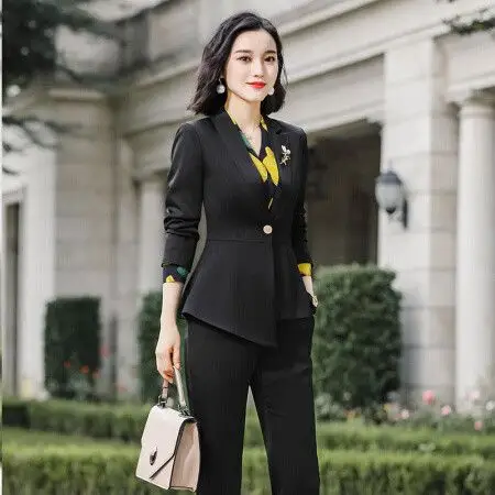 【teluoman/特洛曼小西装】特洛曼高端职业套装女时尚知性商务正装