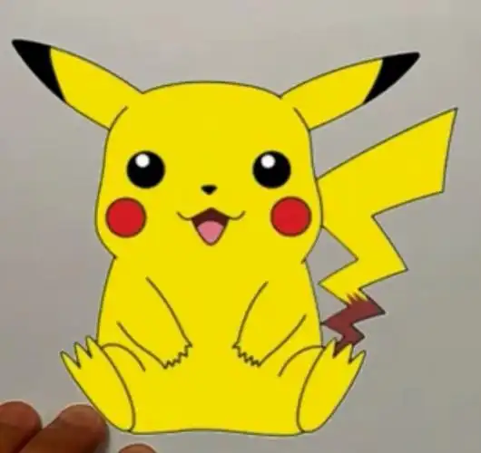 皮卡丘怎么画_比卡丘简笔画画法步骤教程