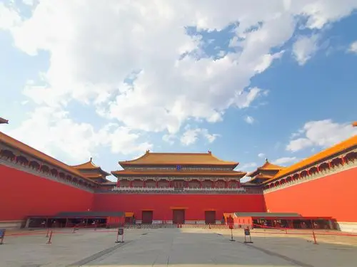 紫禁城午门,角楼与北海,景山的昼与夜