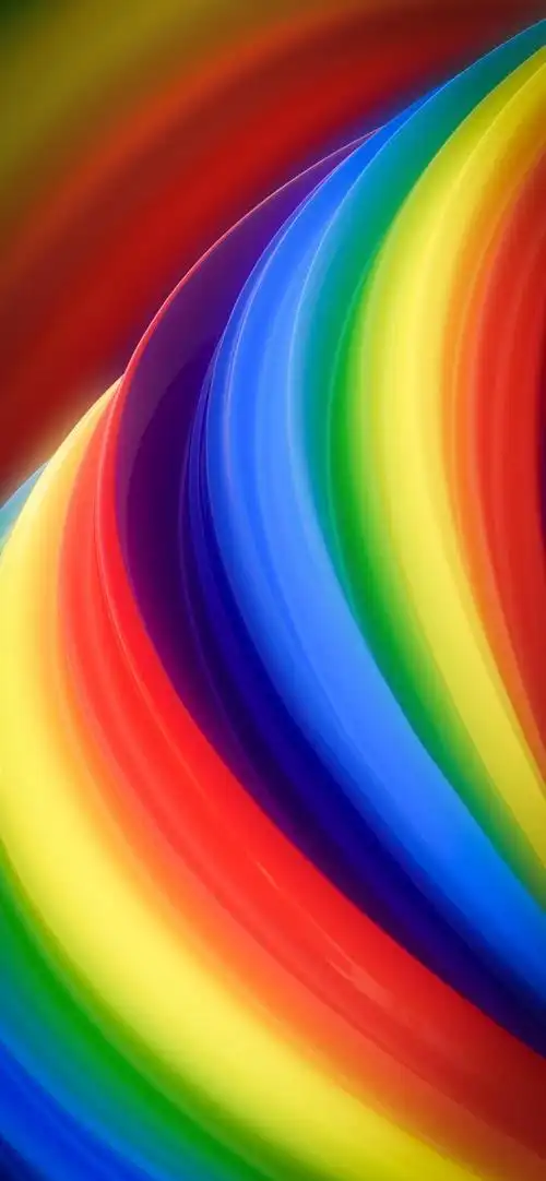 彩色壁纸 彩虹色手机高清壁纸 无水印手机壁纸