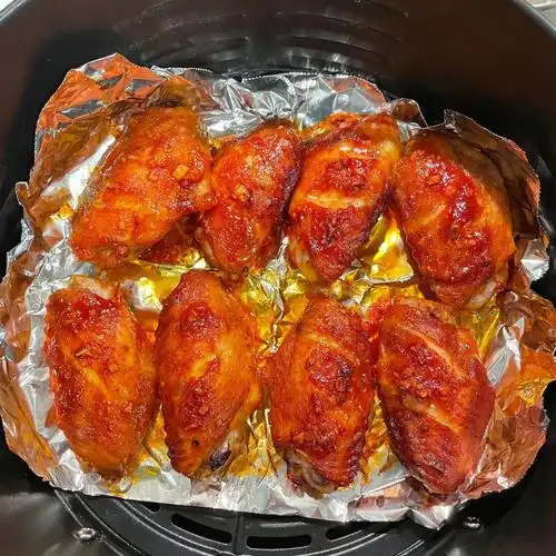 韩式辣酱烤鸡翅空气炸锅