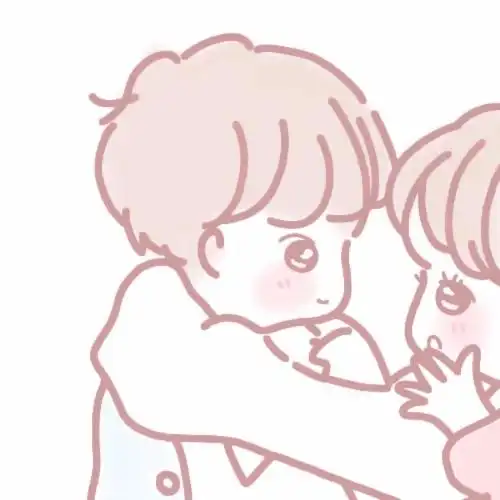 2021最新简单好看的卡情侣头像一左一右一对两张