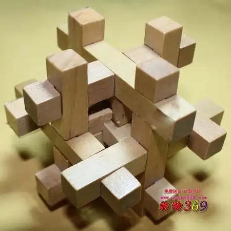 12根孔明锁装法