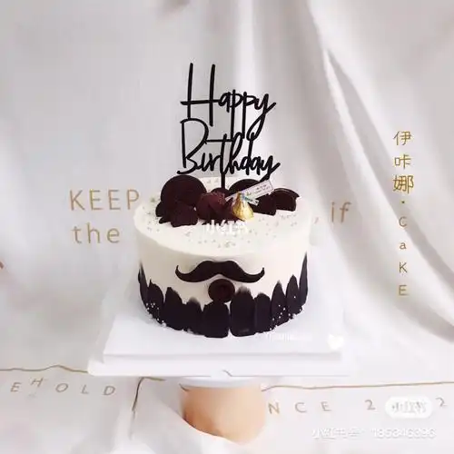 男款蛋糕简约蛋糕ins蛋糕