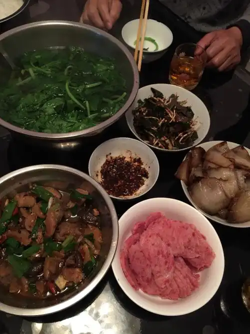 美味的家常晚餐