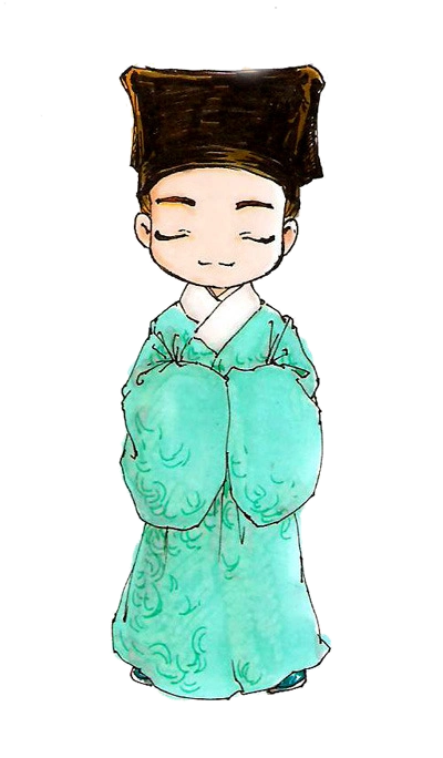 免抠素材#汉服男