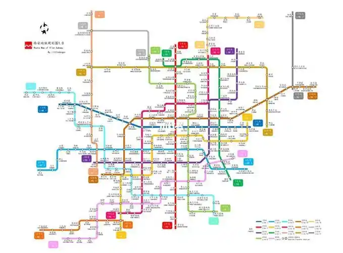 2023年—2025年西安地铁最新情况进展