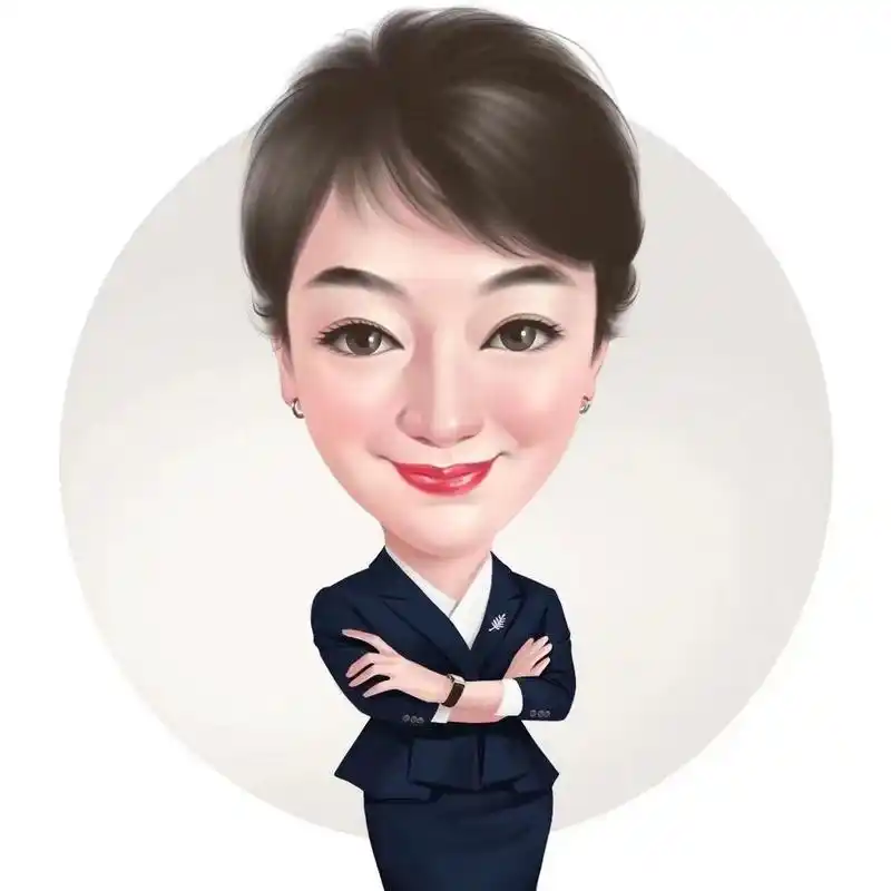 英姿飒爽的职场女强人微信头像 能代表自己职业的手绘微信头像