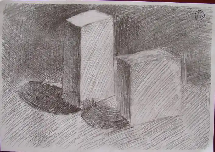 同盛小学六年级绘画作业评比赛