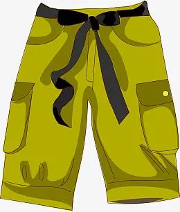 卡通矢量裤子png素材图