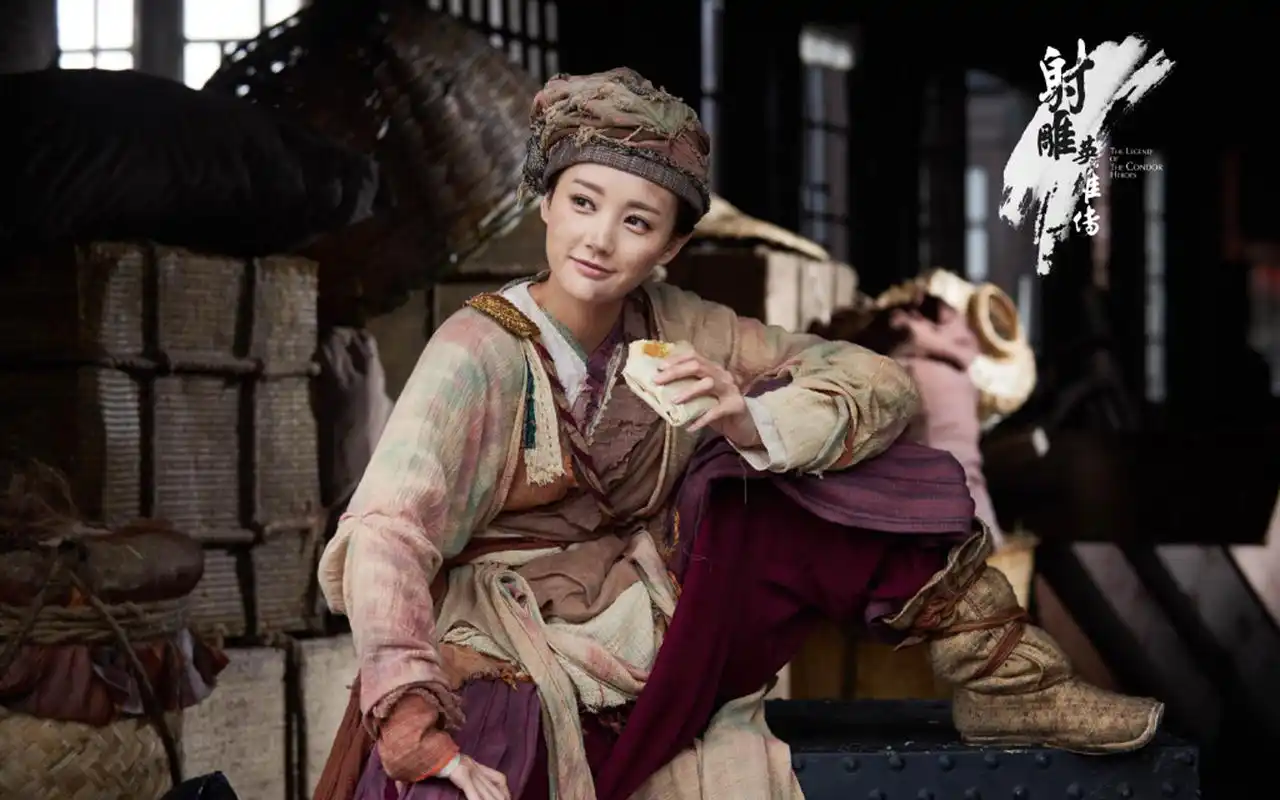 李一桐《新版射雕英雄传》剧照桌面壁纸