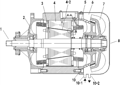 一种锥形转子电机制造技术